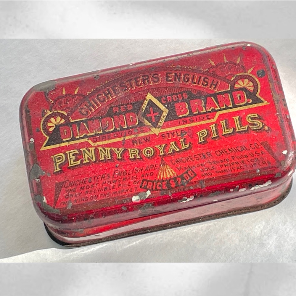 🏅Chichester’s English Pennyroyal Pill Box / Tin🏅
